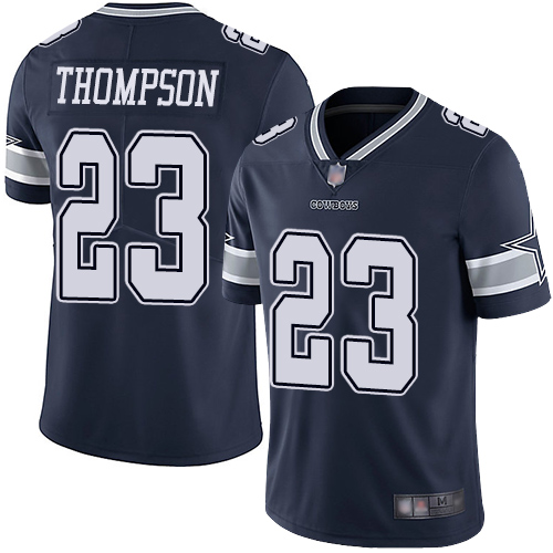 Men Dallas Cowboys Limited Navy Blue Darian Thompson Home #23 Vapor Untouchable NFL Jersey